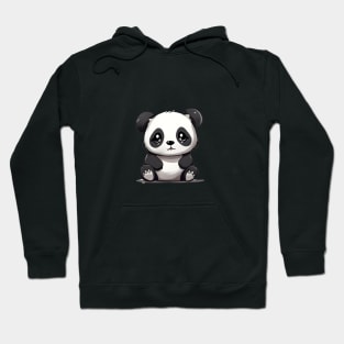 Cute Sitting Panda Hoodie